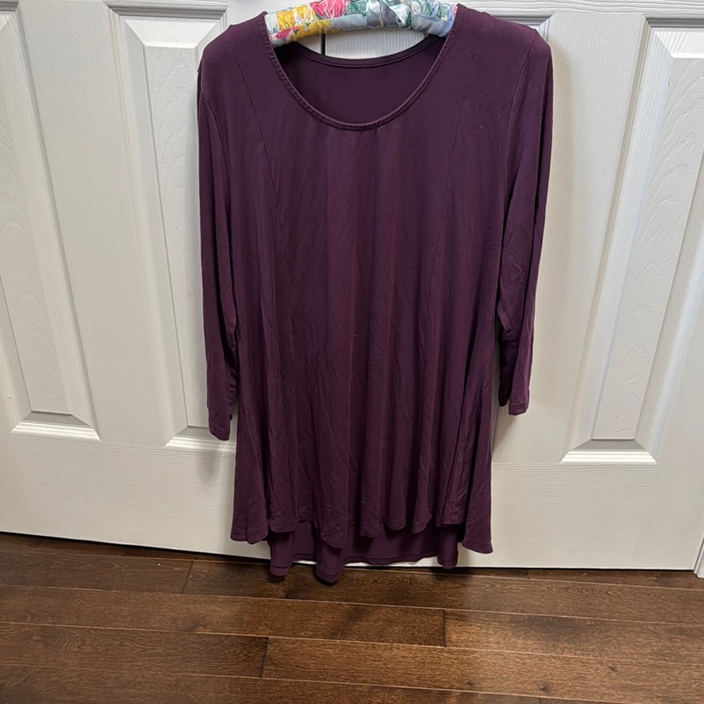 Elegant Purple Women's Top